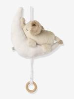 Muzikale bedmobiel baby olifant Mandy LIEWOOD ecru
