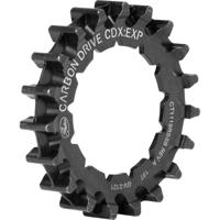Gates sprocket CDX 22T Rohloff splined zwart