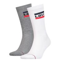 Levi's Regular Cut Sprtwr Logo White Grey 2-Pack -43/46