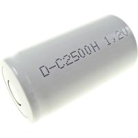 Mexcel -SC2500H Speciale oplaadbare batterij C (baby) Geschikt voor hoge temperaturen, Flat-top NiCd 1.2 V 2500 mAh - thumbnail