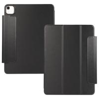 Lunso iPad Air 13 inch (2024/2025) - Tri-Fold Bookcase hoes - Zwart