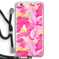 Pink Banana: Huawei Ascend P8 Lite (2017) Transparant Hoesje met koord