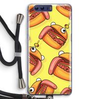 Hamburger: Honor 9 Transparant Hoesje met koord