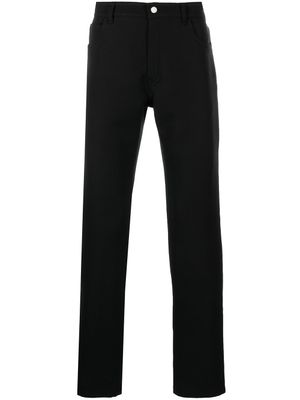 Courrèges jean droit à taille haute - Noir