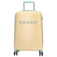 Charm London Travel Trolley S Soft Yellow Charm London Travel Trolley S Soft Yellow