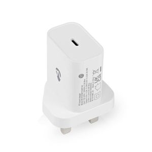 Oplader | PD3.0 20W | 1.67 / 2.22 / 3.0 A | Outputs: 1 | USB-C© | 20 W | Automatische Voltage Sele