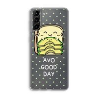 Avo Good Day: Samsung Galaxy S21 Plus Transparant Hoesje