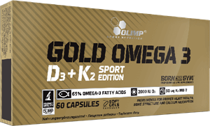 Olimp Gold Omega 3 D3+K2 Sport Edition (60 caps)