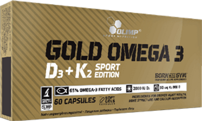 Olimp Gold Omega 3 D3+K2 Sport Edition (60 caps)
