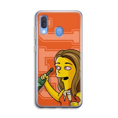 Jamie Lee Simpson: Samsung Galaxy A40 Transparant Hoesje