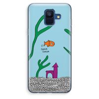 Aquarium: Samsung Galaxy A6 (2018) Transparant Hoesje