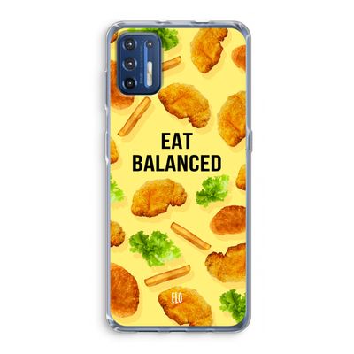 Eat Balanced: Motorola Moto G9 Plus Transparant Hoesje
