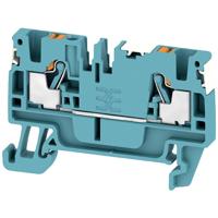 Weidmüller 2674700000 Doorgangsserieklem Push-In-klem, Steekaansluiting Blauw 100 stuk(s)