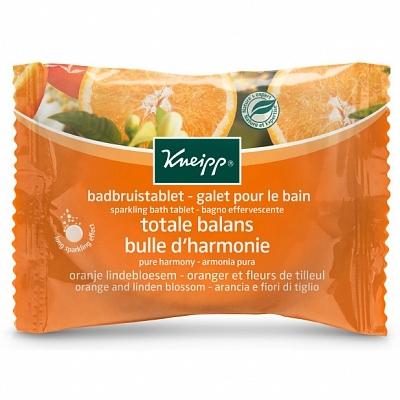 Kneipp Bad Badbruistablet Bruisbal Oranje Lindebloesem 80gr
