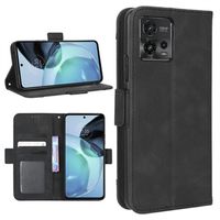 Cardholder Series Motorola Moto G72 Portemonnee Hoesje - Zwart - thumbnail