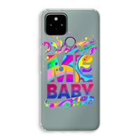 Touch Me: Google Pixel 5 Transparant Hoesje