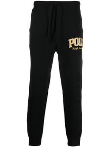 Polo Ralph Lauren pantalon de jogging fuselé à patch logo - Noir