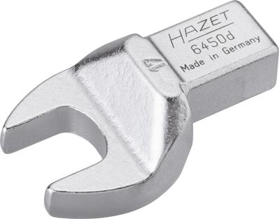 HAZET Insteek-steeksleutel 6450D-17 · 14 x 18 mm insteekvierkant massief · Buiten-zeskant-profiel · SW 17 mm