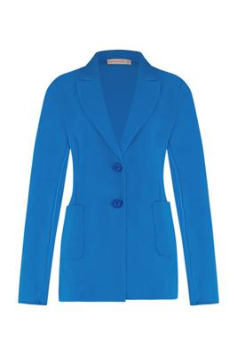 Nora bonded blazer - cobalt - 07185