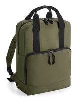 Atlantis BG287 Recycled Twin Handle Cooler Backpack - Military-Green - 40 x 30 x 14 cm