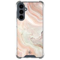 Samsung Galaxy A17 shockproof hoesje - Marmer waves