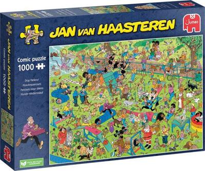 Puzzel JvH Hondenparcours 1000 st - Plenty gifts spellen