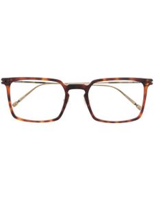 Matsuda lunettes de vue à monture carrée - Marron