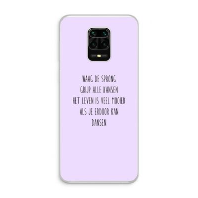 Sprong: Xiaomi Redmi Note 10 Lite Transparant Hoesje