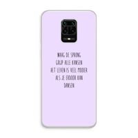 Sprong: Xiaomi Redmi Note 10 Lite Transparant Hoesje