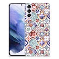 Samsung Galaxy S21 Plus | TPU | Siliconen hoesje | Tiles Color
