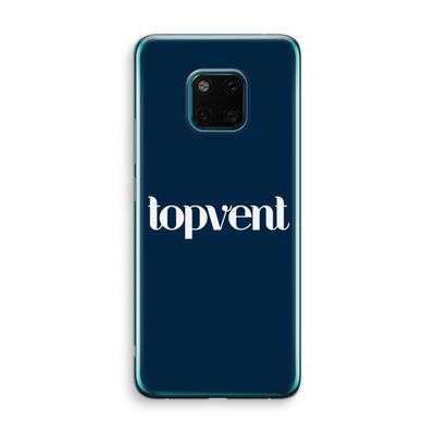 Topvent Navy: Huawei Mate 20 Pro Transparant Hoesje