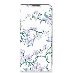 Motorola Moto G22 Uniek Smart Cover Blossom White