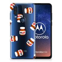 Motorola One Vision | Siliconen Case | Nut Jar