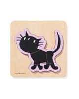 177 Houten Inlegpuzzel 14cm Siepie