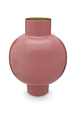 Pip Studio Metalen Vaas Roze 42cm