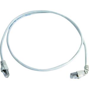 Telegärtner L00000A0204 RJ45 Netwerkkabel, patchkabel CAT 6A S/FTP 1.00 m Wit Vlambestendig, Halogeenvrij 1 stuk(s)