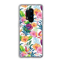 Tropisch 2: OnePlus 8 Pro Transparant Hoesje