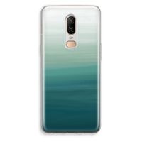 Ocean: OnePlus 6 Transparant Hoesje Ocean: OnePlus 6 Transparant Hoesje