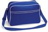 Atlantis BG14 Retro Shoulder Bag - Bright-Royal/White - 40 x 28 x 18 cm