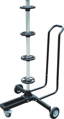 Carpoint verrijdbare velgenboom met hoes t/m 18 inch 265 mm zwart Carpoint verrijdbare velgenboom met hoes t/m 18 inch 265 mm zwart