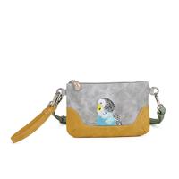 Hi-di-hi Schoudertas/Clutch/Portemonnee Melody Grijs