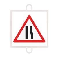 TRAFFIC SIGN DANGER Nº 9 (NARROW)