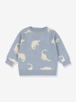 Sweater dinosauriërs KONGES SLOJD grijs