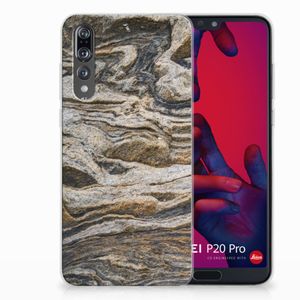 Huawei P20 Pro TPU Siliconen Hoesje Steen