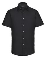 Russell Z923 Men`s Short Sleeve Tailored Oxford Shirt