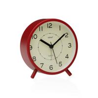Tafelklok Versa Zeal Rood Plastic 5,4 x 11,8 x 11 cm