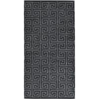 Cawö Cawo Noblesse Elegance Allover print Gastendoekje 30/50 zwart