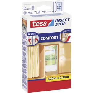 tesa COMFORT Vliegenhor voor deur (b x h) 1200 mm x 2200 mm Wit 1 stuk(s)