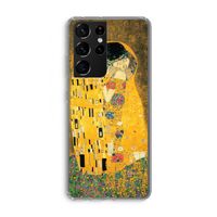 Der Kuss: Samsung Galaxy S21 Ultra Transparant Hoesje