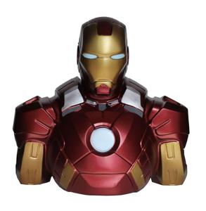 Marvel Comics Coin Bank Iron Man 22 Cm